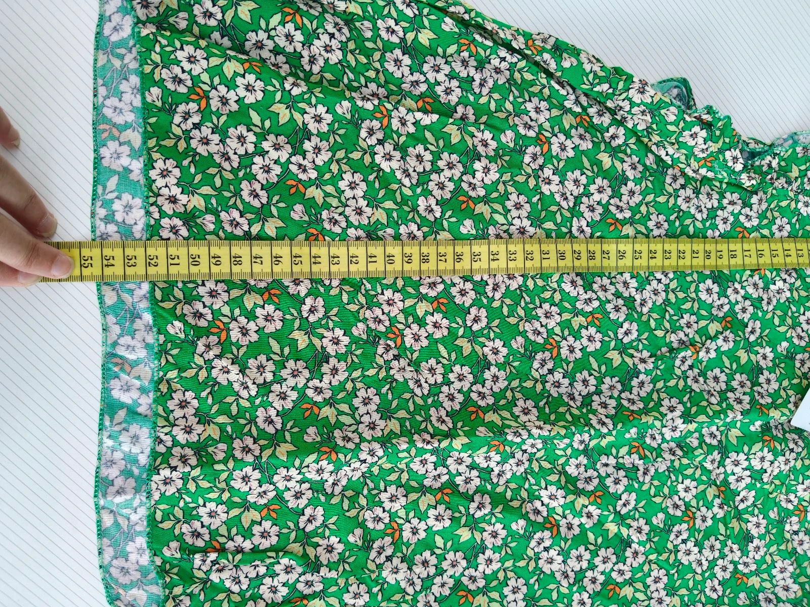Groene blouse met bloemenprint – photo 8